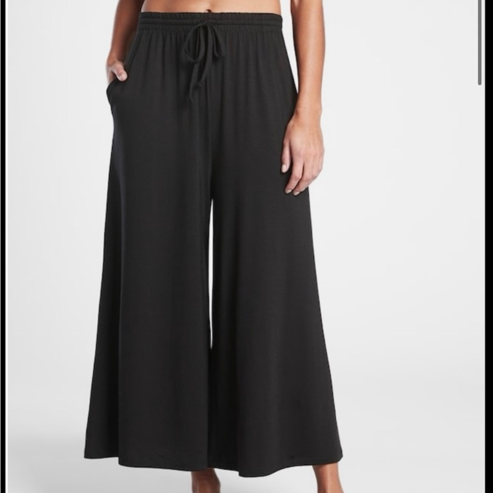 Athleta Nighttime Bliss Sleep Wide Leg Crop